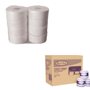 2 Ply Jumbo Toilet Tissues Recycled 280M
