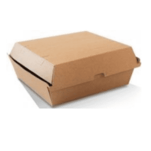 Dinner Box (178 x 160 x 80 mm) (Brown Corrugated)