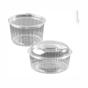 Show Bowls 8 Oz with Hinged Dome Lids