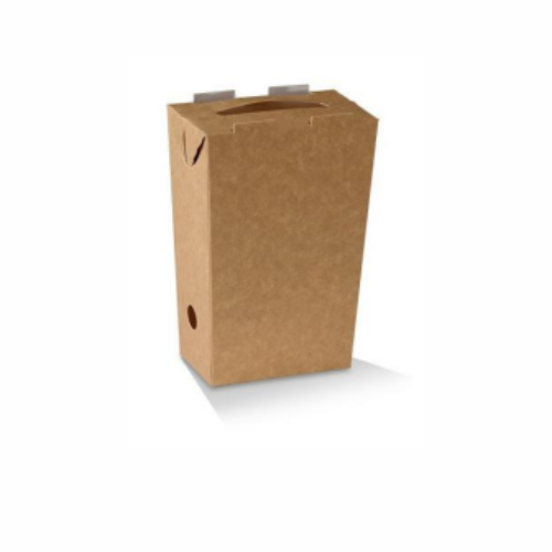 Large Chip Boxes Plain Brown (94x47x150mm)
