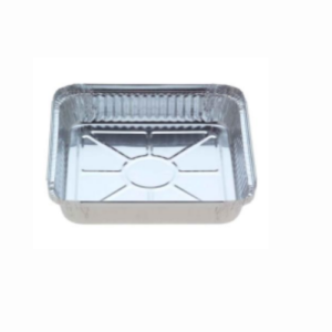 Foil Medium Multi Serve Square Tray (1500ml) (228x228x38mm)