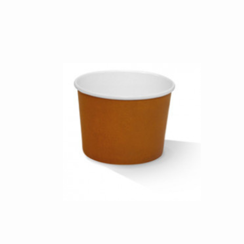16 OZ Soup Paper Board Bowls – Brown
