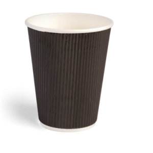 Black Ripple 16 oz cups