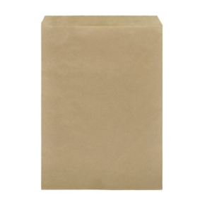 6 Long Brown Paper Bags (355x240mm)