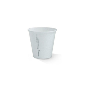 8 Oz SW White Bio Coffee Cups (80.5mm)