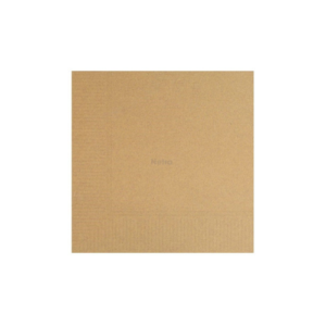 1 Ply Lunch Napkin Brown – N1PLYBRN-1/4