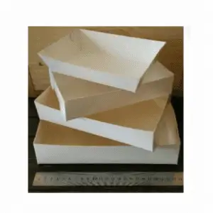 White Takeaway Tray #19 (130x125mm)