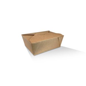 Medium/ small PLA Coated Lunch Box (152x120x64mm)