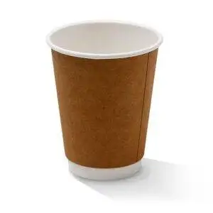 12 oz PE Coated DW Cup/Kraft 500pc/ctn