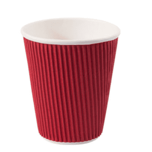 16 Oz Red Ripple Cups